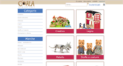Desktop Screenshot of coalagiocattoli.it